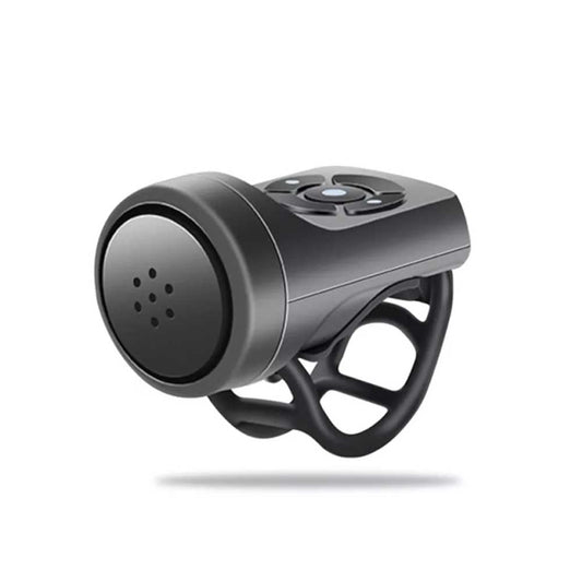 USB Chargeable Horn MTB 140dB Bicycle Bell Electric Horn 4 Mode Anti-theft Alarm