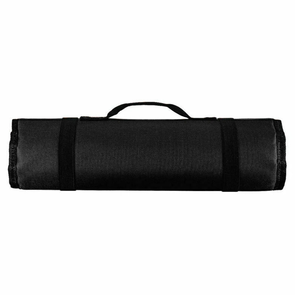 Professional Chef Knife Roll Bag - 22-Pocket Portable Kitchen Tools Case