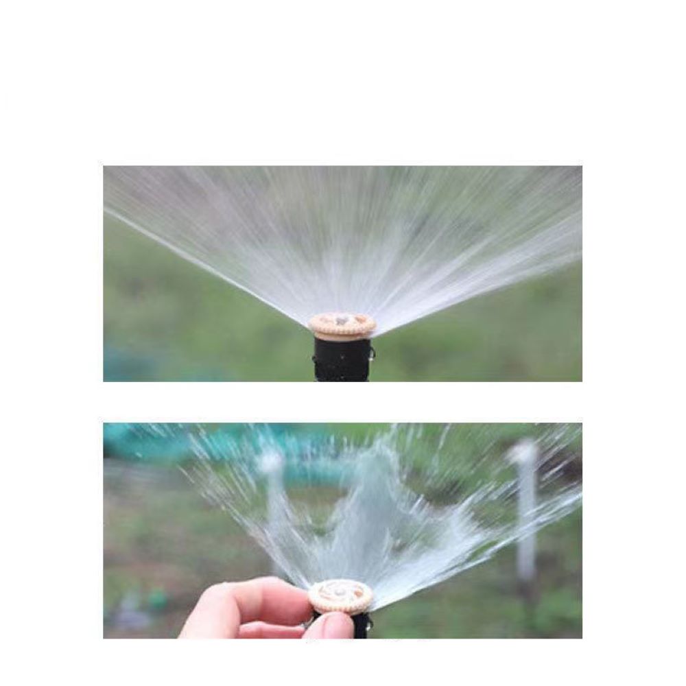 Adjustable Garden Sprinkler – 0-360° Mist Nozzle with Spike, Lawn Watering Kit