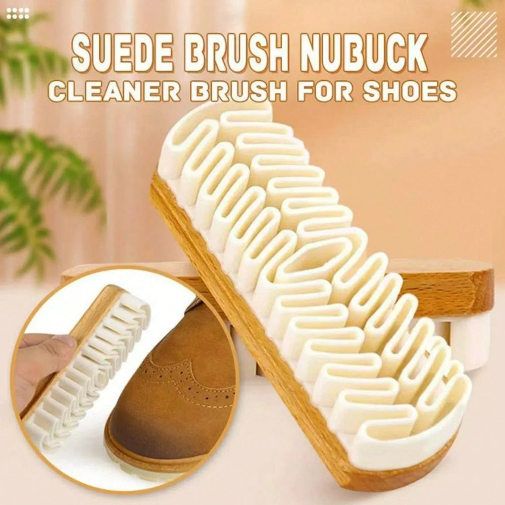 1/2Pack SUEDE CLEANER BRUSH SHOE CARE CLEANER RESTORER SMART BOOTS SHOES JUMP