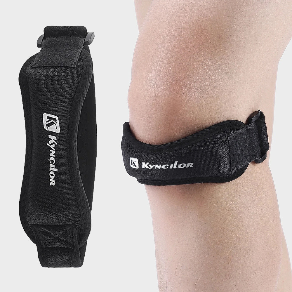 Patella Knee Strap - Adjustable Tendon Support Band & Compression Brace