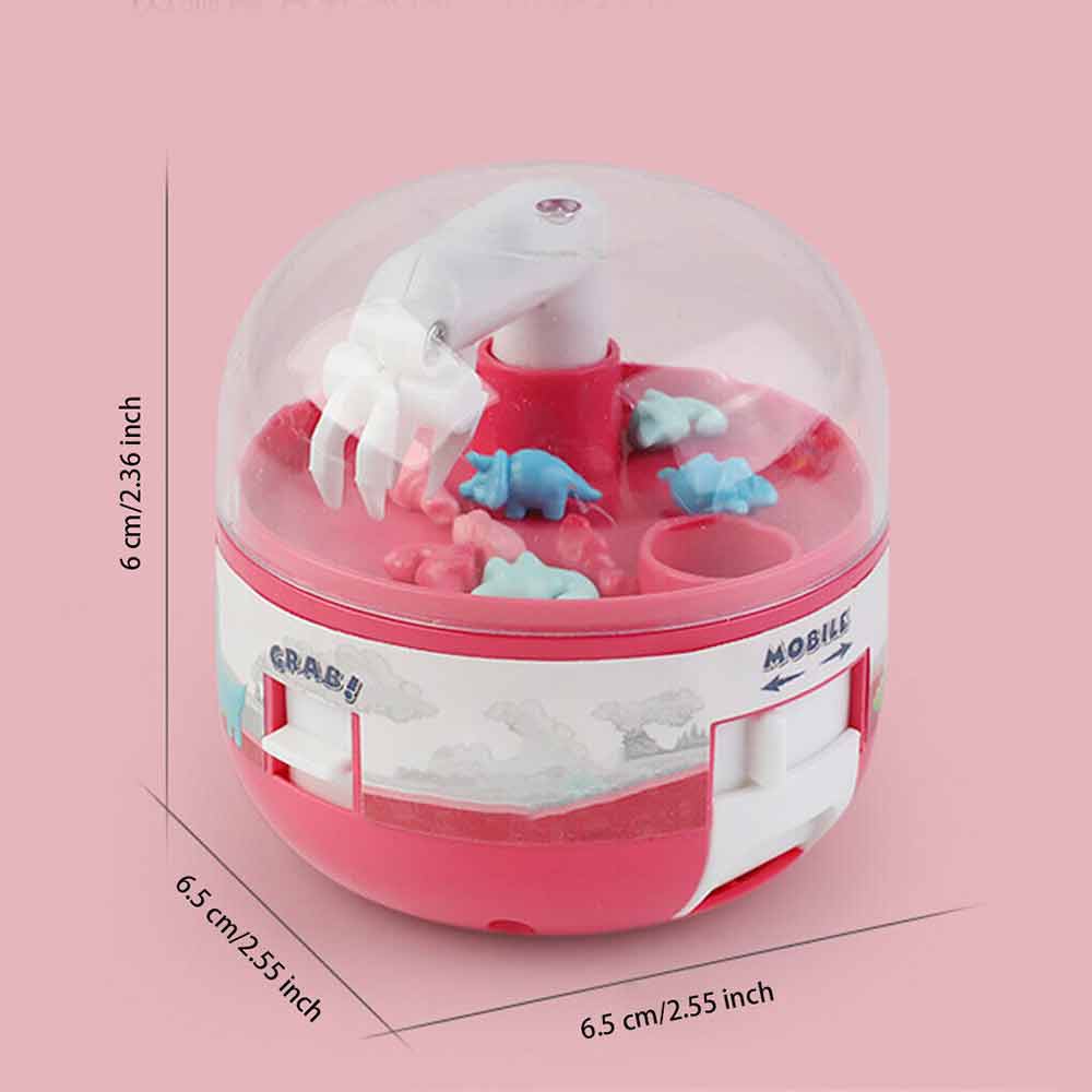 Mini Claw Machine Toys Creative Cute Grabbing dinosaur for Kids Birthday Gift
