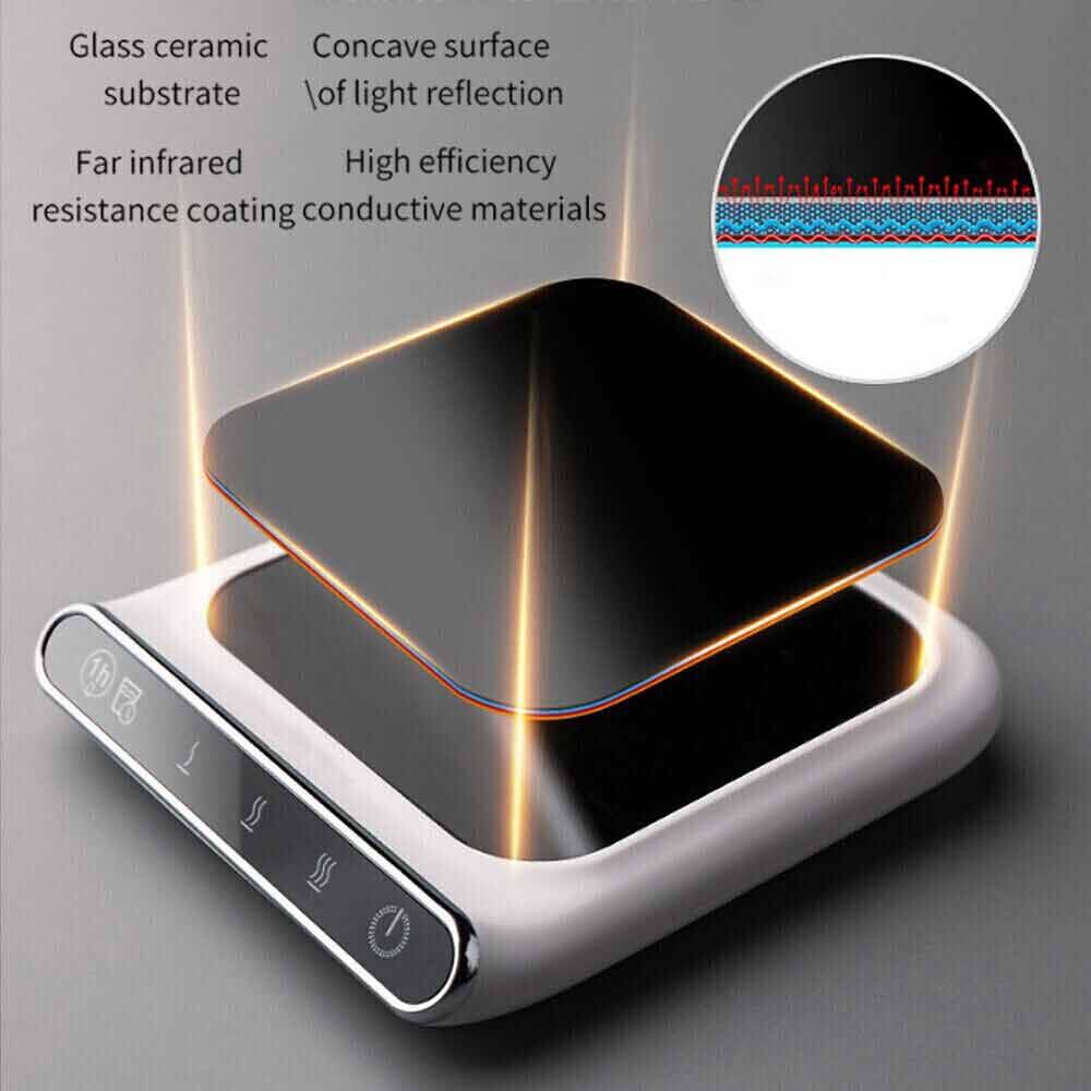 Smart USB Coffee Mug Warmer Tea Milk Cup Heater Pad Heating Plate Office Home