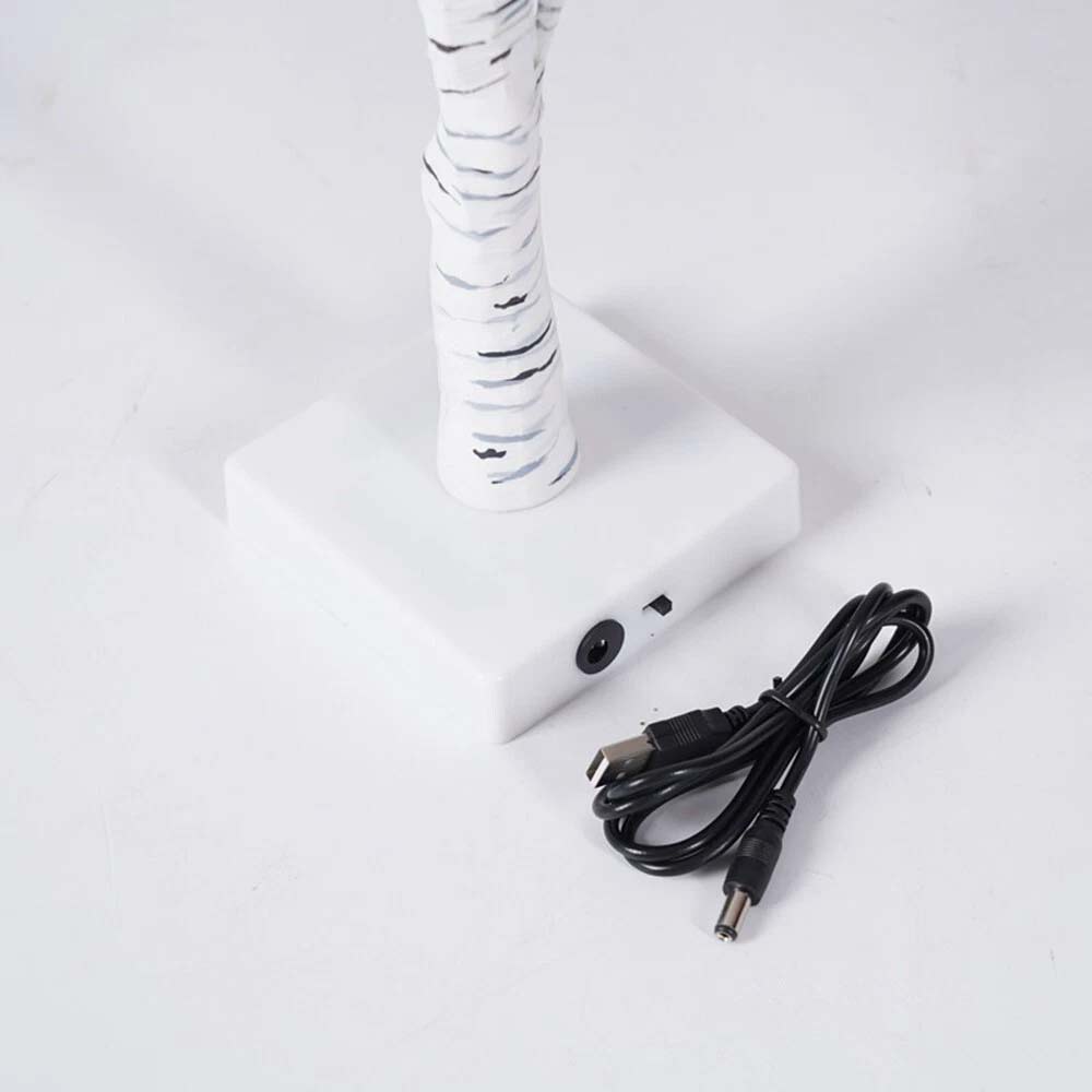 Easter LED Twig Tree - Pre-Lit Birch Light Up Decoration with 24 Colorful Eggs