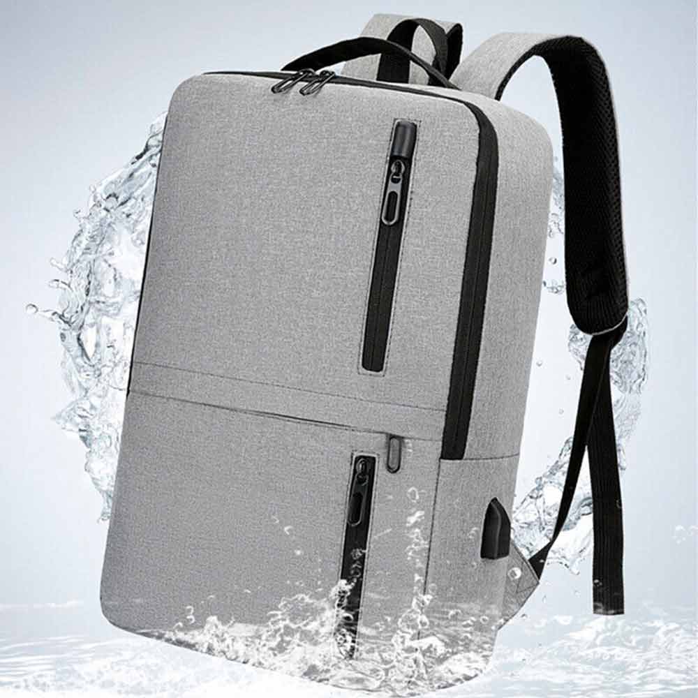 Business Bag Schoolbag Backpack Shoulder Bag Male Large Capacity Bag Charging USB