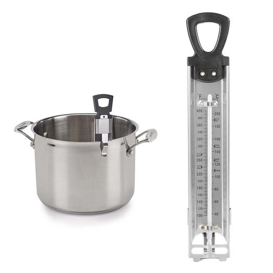 Portable for Sugar Kitchen Crafts Cooking Thermometer Candy Home Stainless Steel