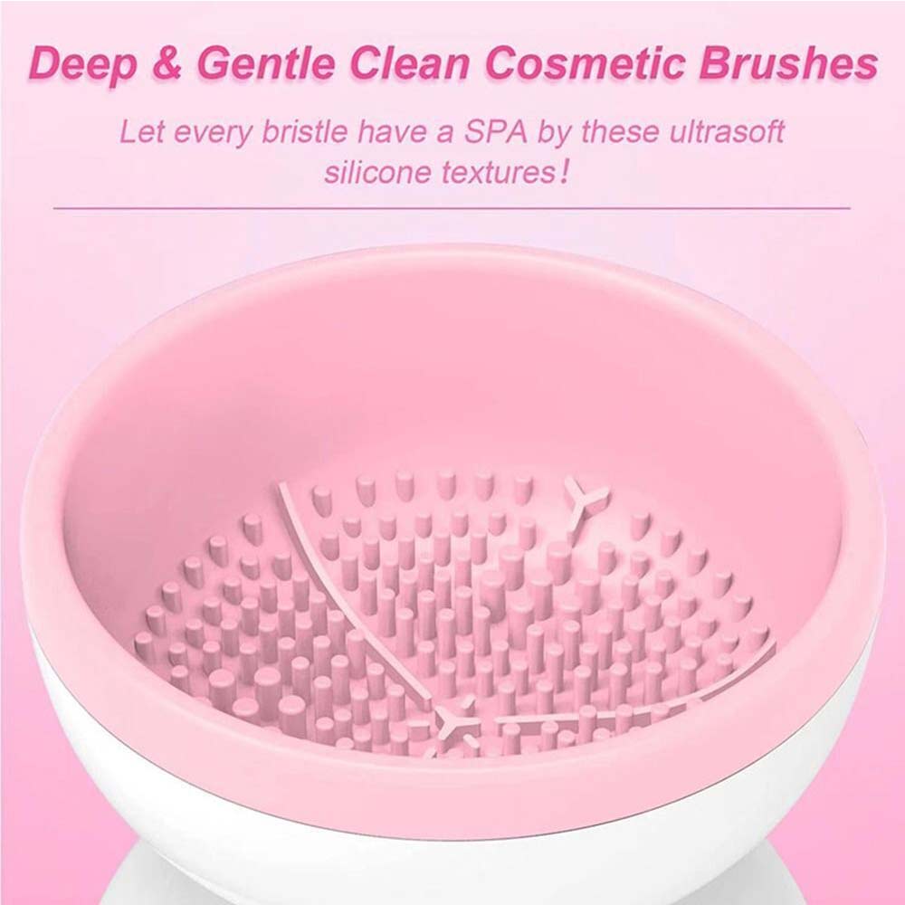 Brush Cleaning Tool Automatic Cosmetic Brush Makeup Brush Cleaner Machine