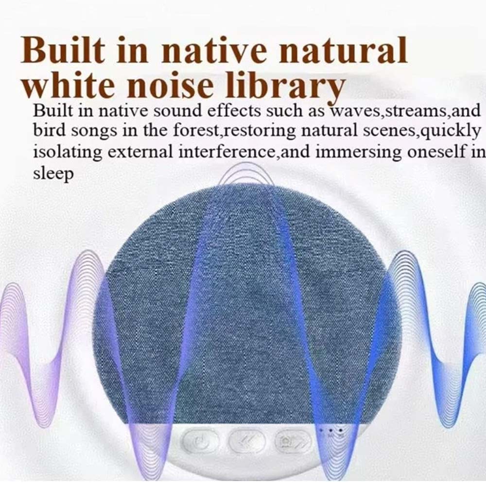 Under Pillow Speaker for Sleeping - Wireless Bone Conduction Speaker with Timer