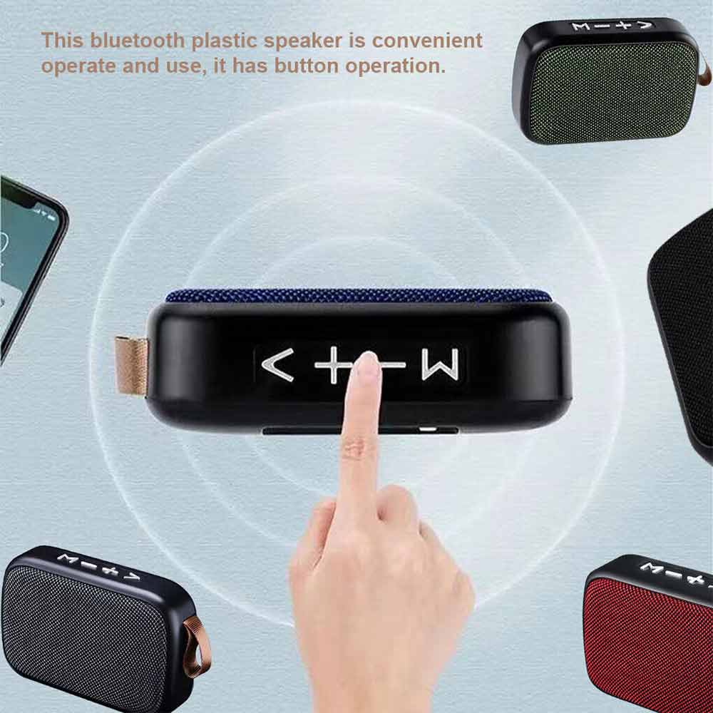 Bluetooth Speaker Bluetooth 4.2 Wireless Mini Bass Portable Music Loudspeaker