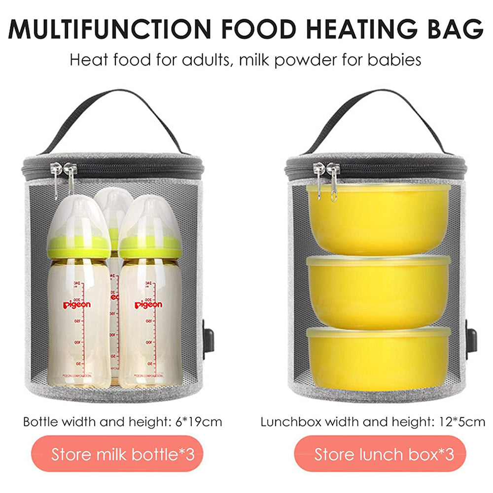 DC 12V Car 40-60℃ Baby Bottle Warmer Portable Feeding Water Milk Cup Heater New