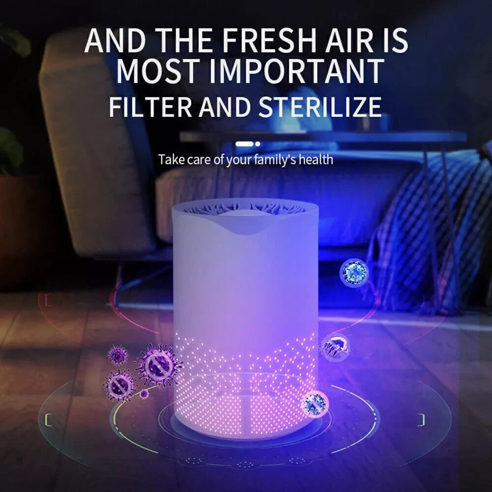 Touch Home Air Purifier for Large Rooms - Medical Grade HEPA, Smoke Odor Pet