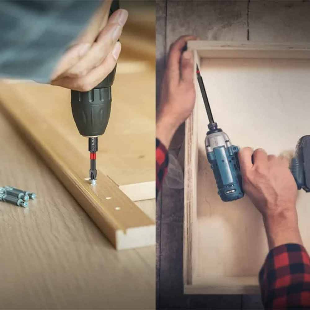 6IN1 Anti-Slip Magnetic Drill Bit Set,S2 Steel Cross Slot Screwdriver Bit