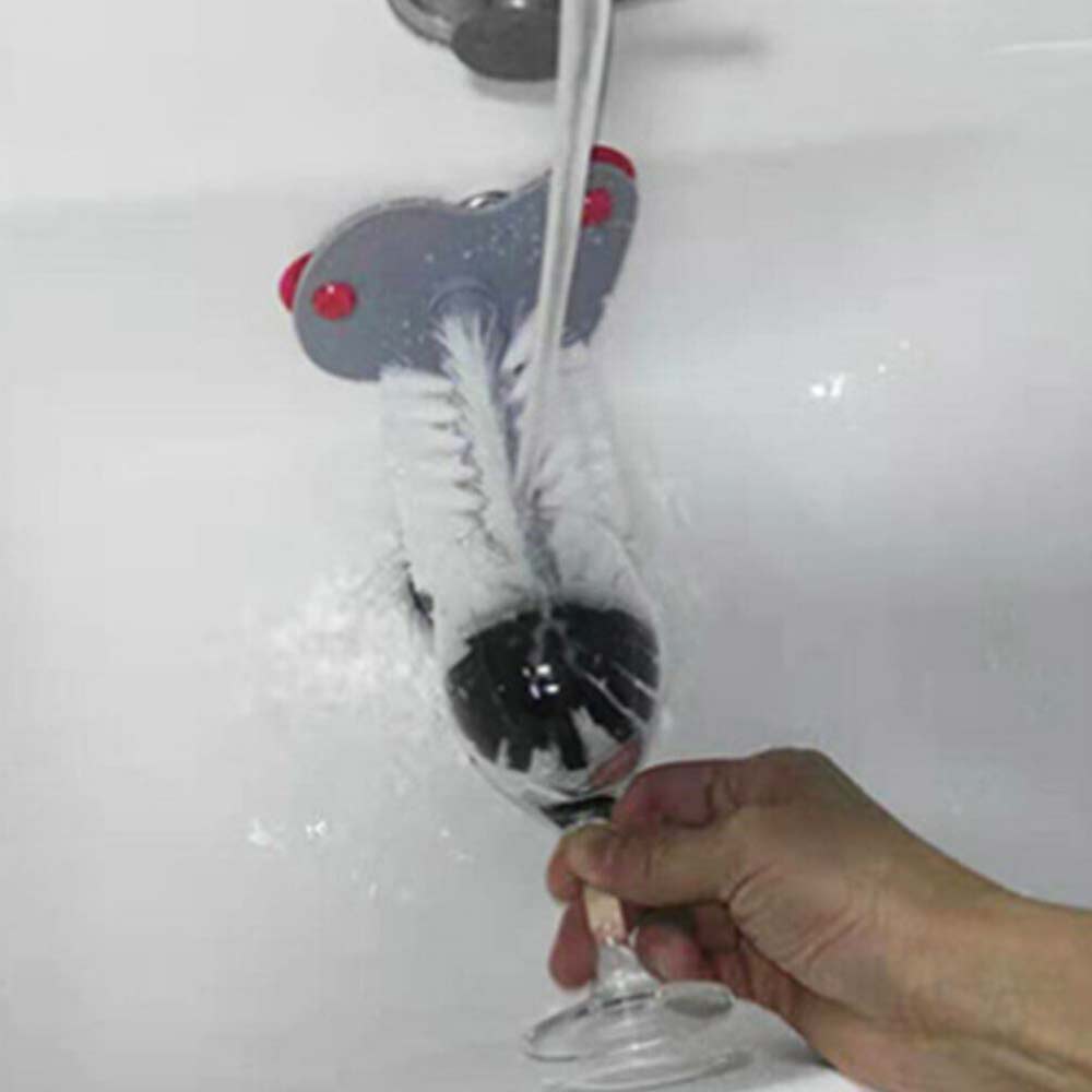Bottles Brush Cleaner Double Side Glass Washer Cup Brush Kitchen Cleaning Tool