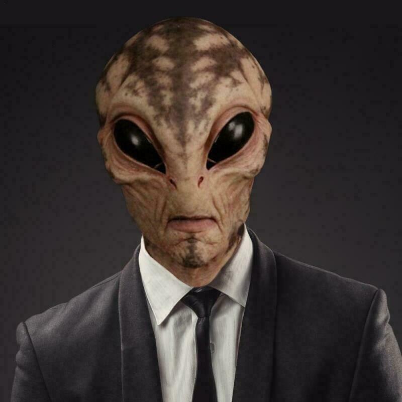 Alien Latex Mask Scary Horror Masks Comfortable Soft Halloween Cosplay Props