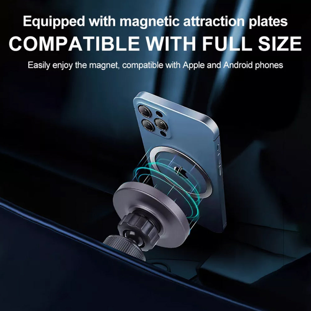 Magnetic Wireless Car Charger Mount Holder Car Mount Phone Holder for iPhone 15
