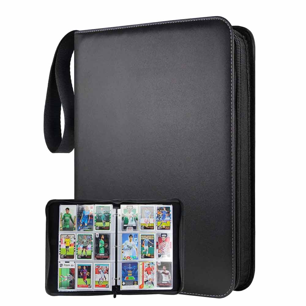 900 Cards Pocket Trading Card Binder 9 Pocket Trading Card Album Folder Case