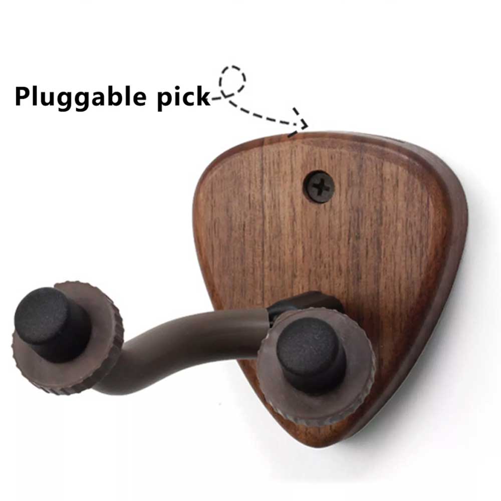 Guitar Hanger Wall Mount Holder Rack Hook Keeper Hanging Bracket Bass Stand