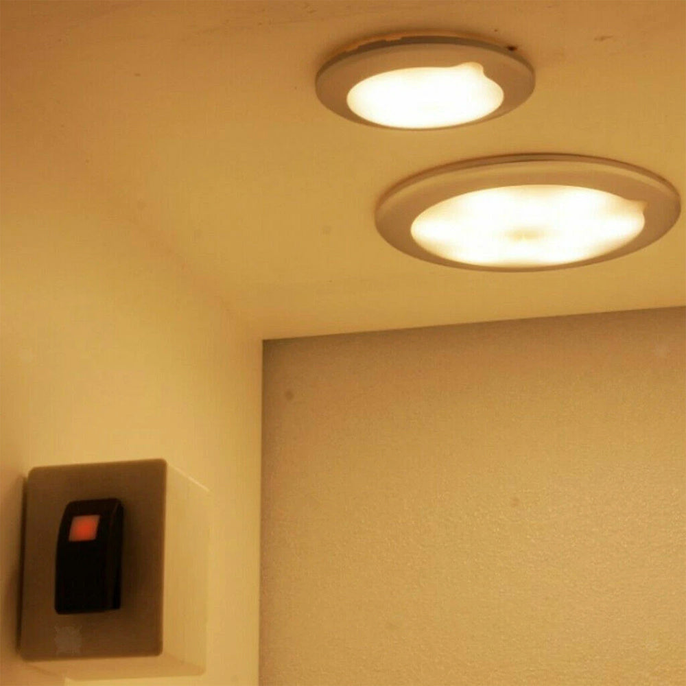 Spot Light Touch Downlight RV Caravan Camper Boat 12V-24V LED Round Dimmer Light