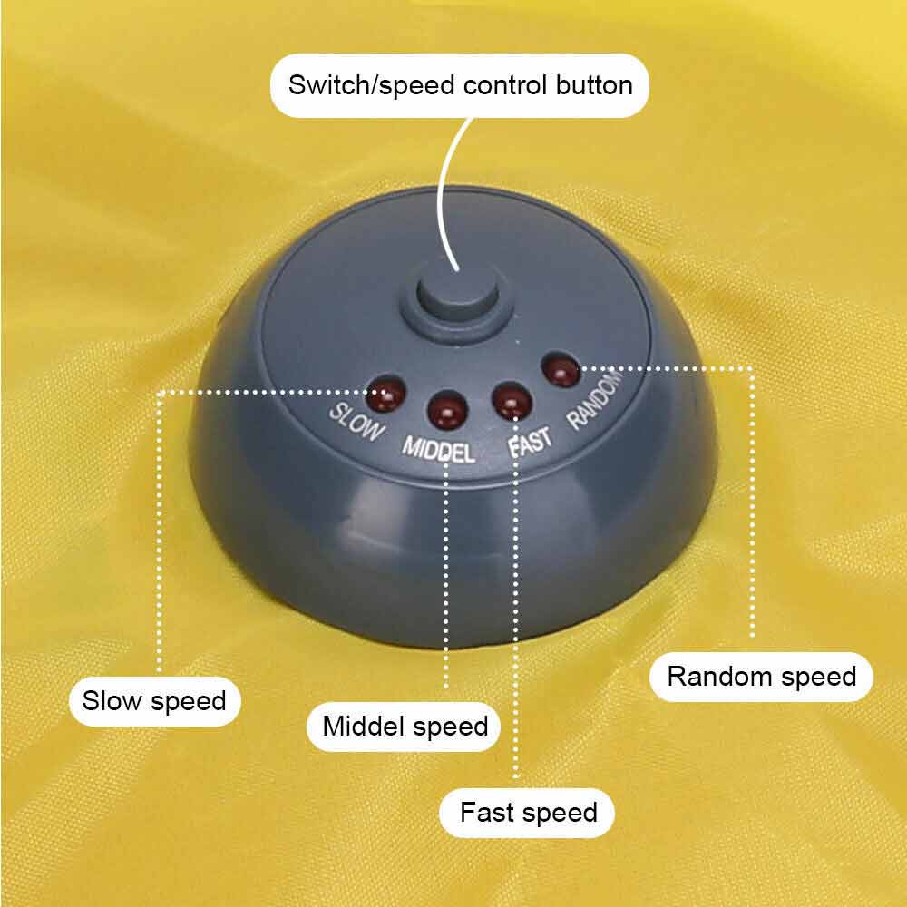 Cats Meow Rotating Undercover Mouse Toy Electronic Interactive Cat Toys Puzzle
