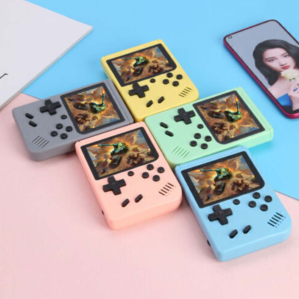 Handheld Game Console Retro Video Game boy Game Toy Built-in 500 Games Kids Gift