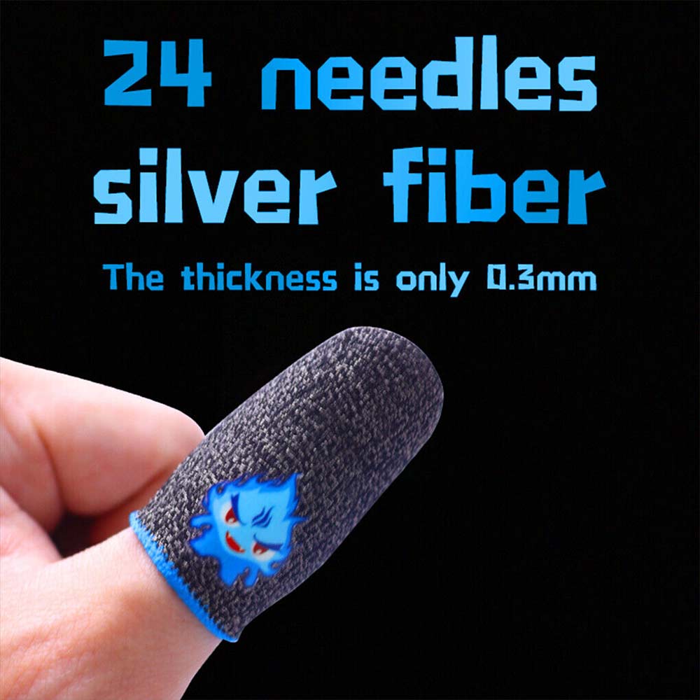 Phone Mobile Game Finger Sleeve Thumb Gloves Sweatproof Gamer PUBG COD Equipment