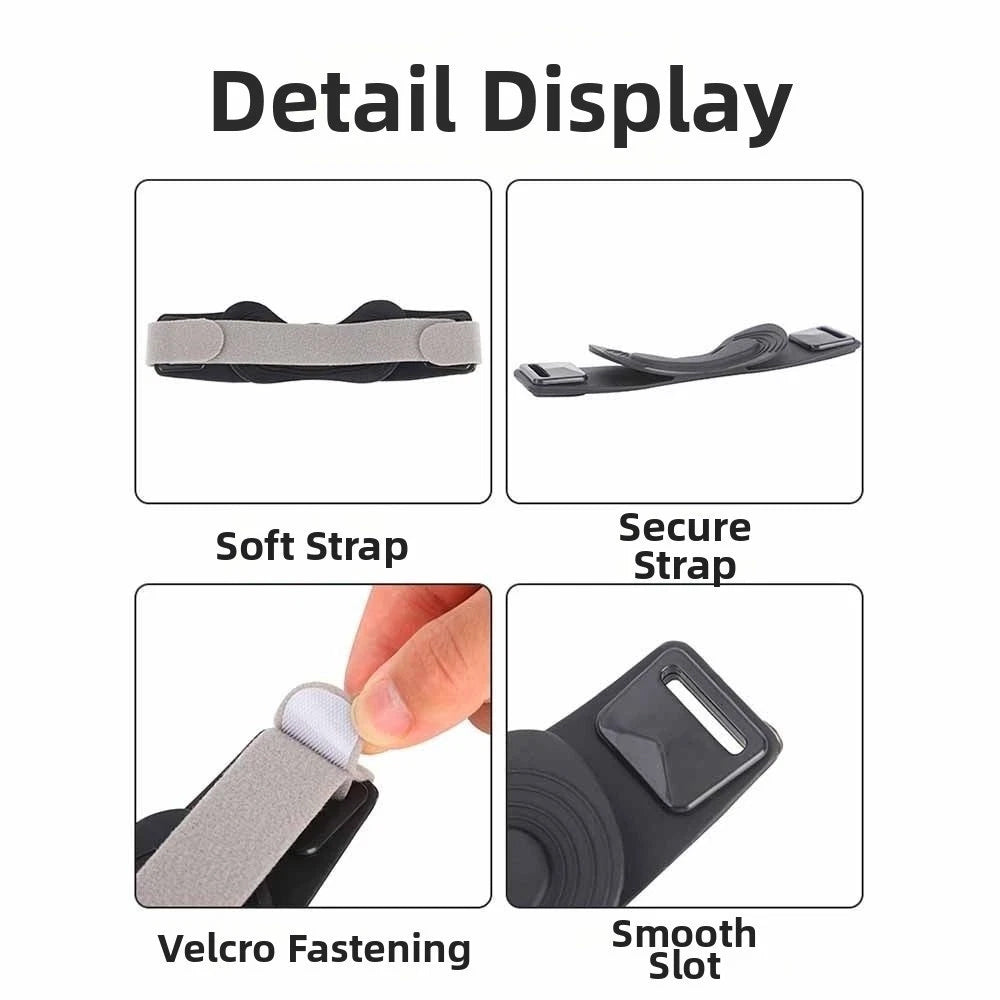 1 Pair Silicone Knee Straps - Patella Tendon Support Band for Sports