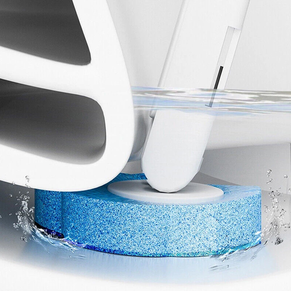 12-Pack Disposable Toilet Cleaning System with Wall-Mounted Holder & Refills