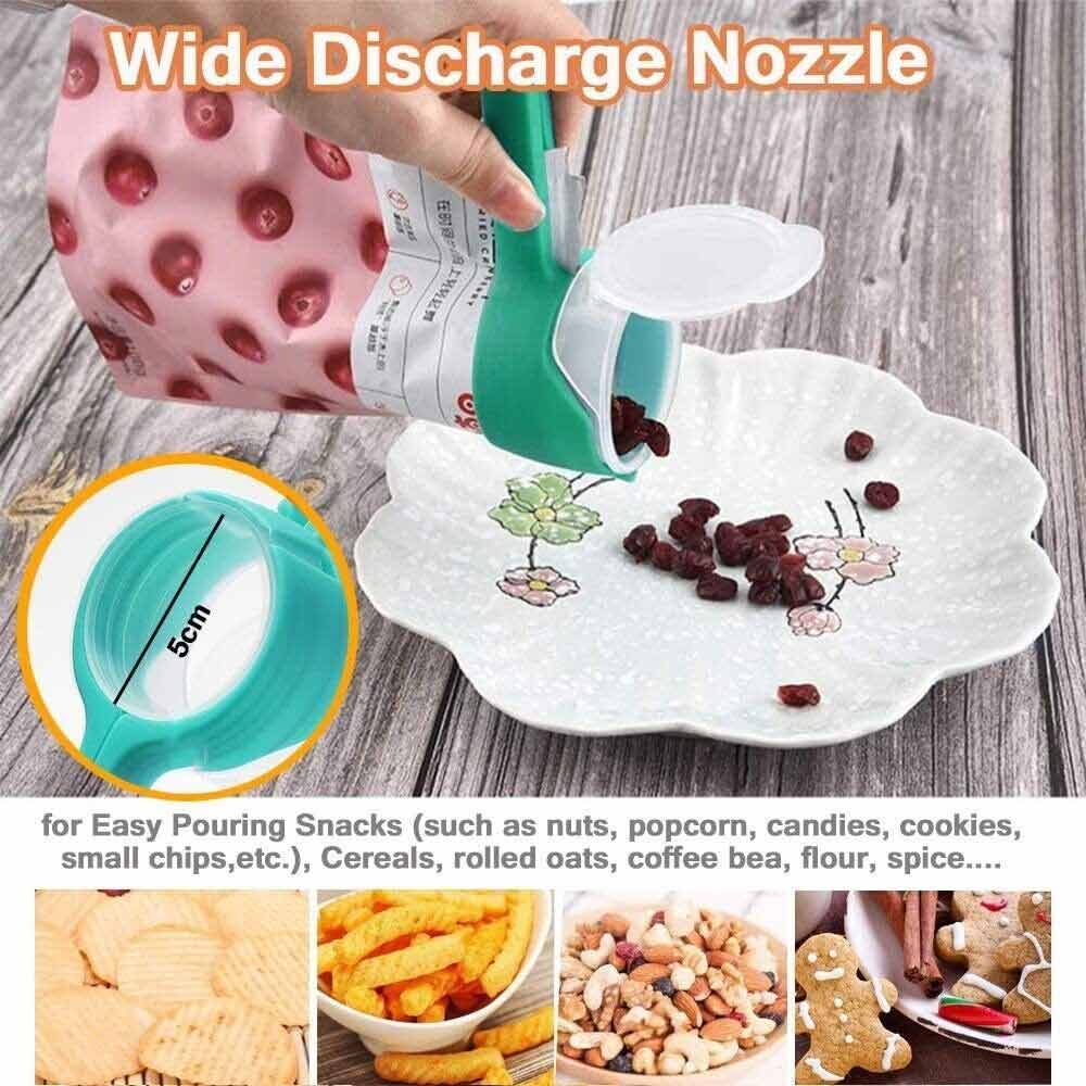 Sealing Bag Clip Sealer Clamp Kitchen Storage Food Snack Chips Seal Kitchen Tool