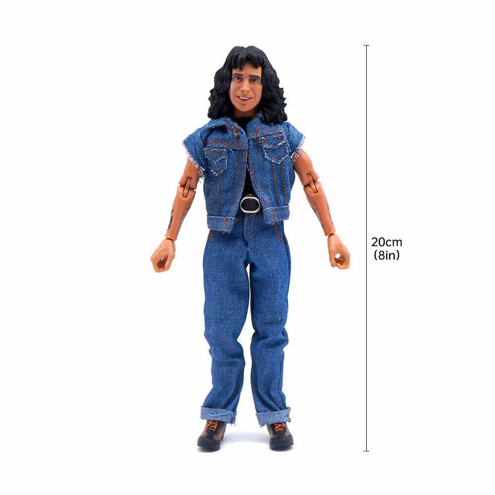 NECA AC/DC Bon Scott Highway To Hell 20cm Clothed Action Figure Rock Star Model