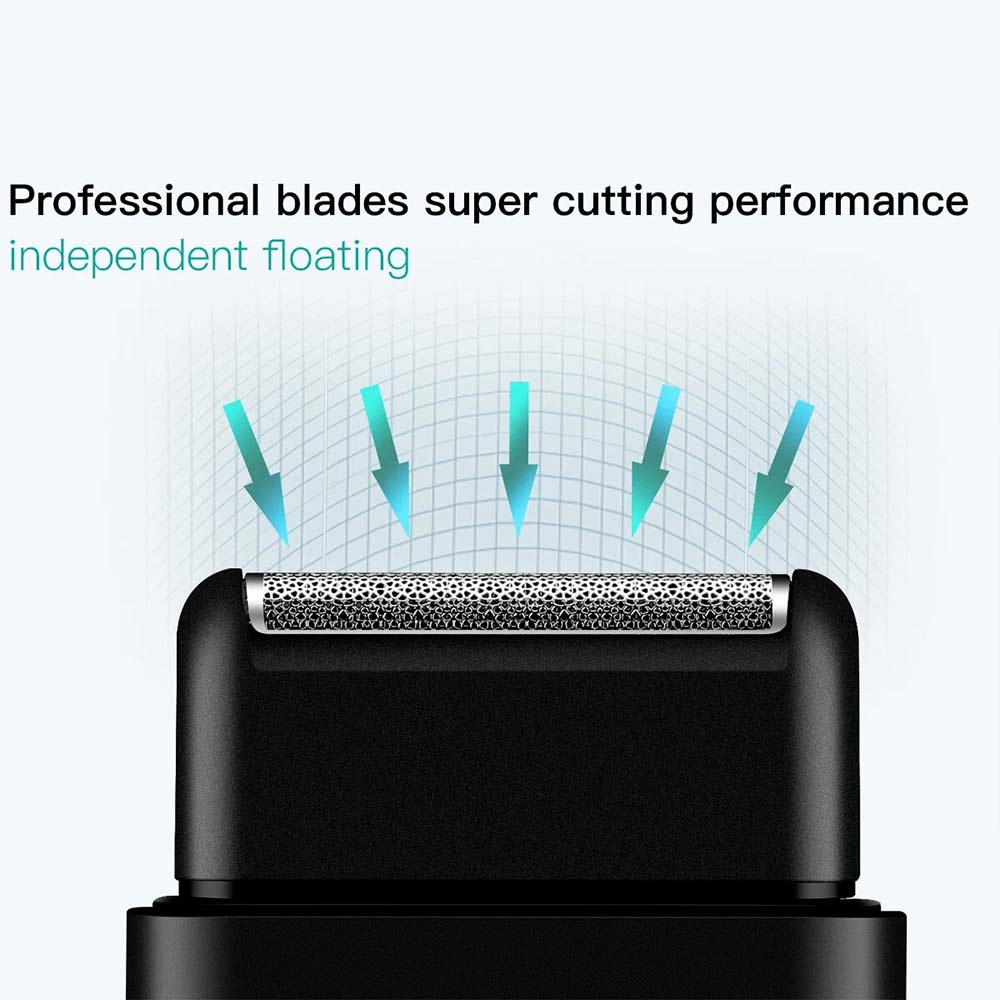 Mini USB Rechargeable Shaver - Pocket Sized Portable Electric Razor for Men