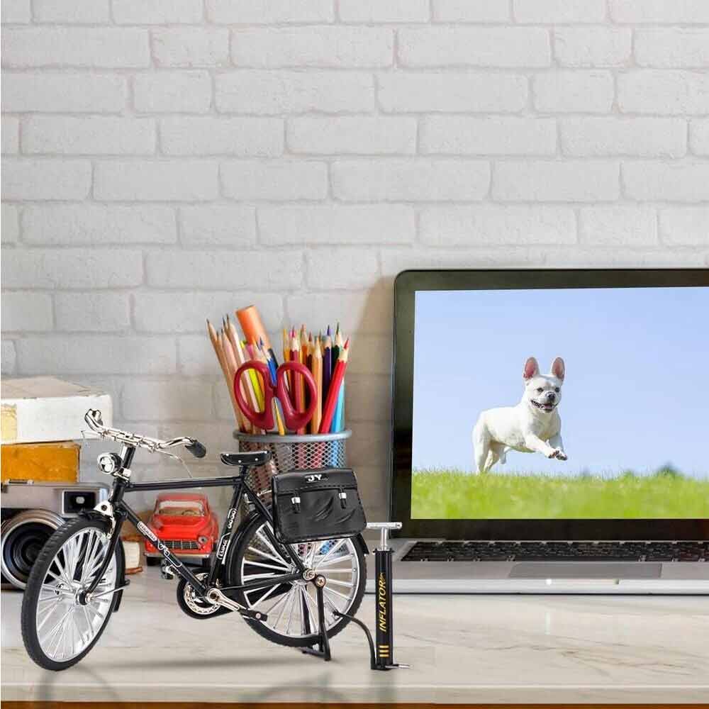 Mini Alloy Bicycle Miniature DIY Retro Bicycle Model Simulation Finger Bike Toys