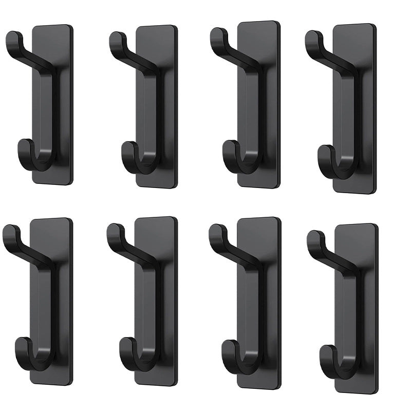 4x Self Adhesive Hooks Sticky Extra Strong Hanging up to 6KG Metal Heavy Duty