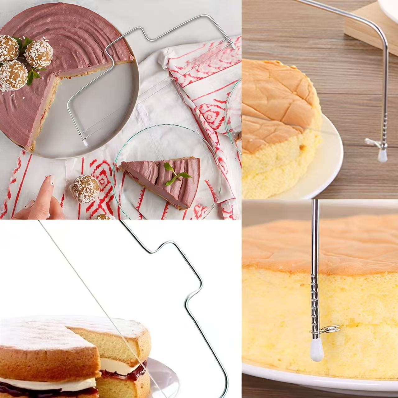 304 Stainless Steel Adjustable Slicer for Bread, Toast and Cakes