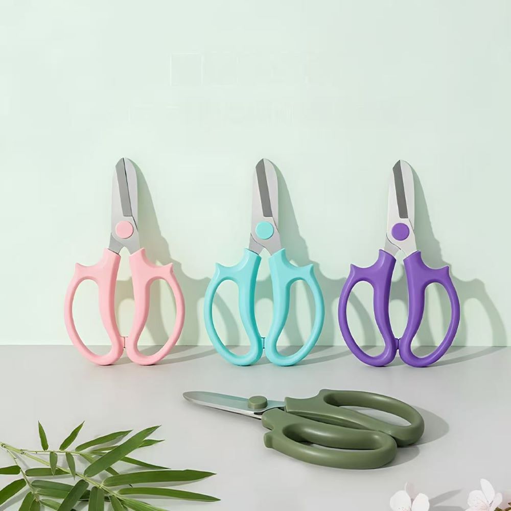 Stainless Steel Pruning Shears – Garden Scissors for Potted Plants & Floral Arrangements