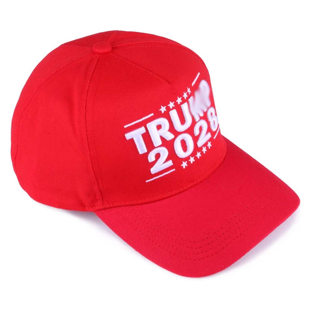 Trump 2028 Embroidered Baseball Cap MAGA Hat - Make America Great Again USA