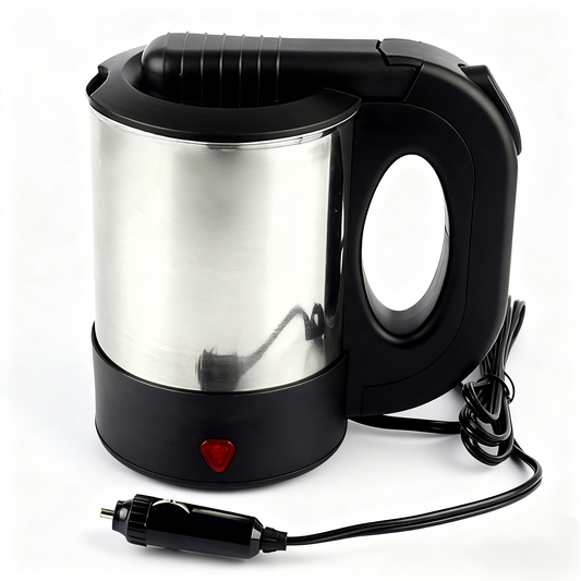 500ML Portable Car Kettle Travel Kettle Water Heater for Caravan RV Camping 12V