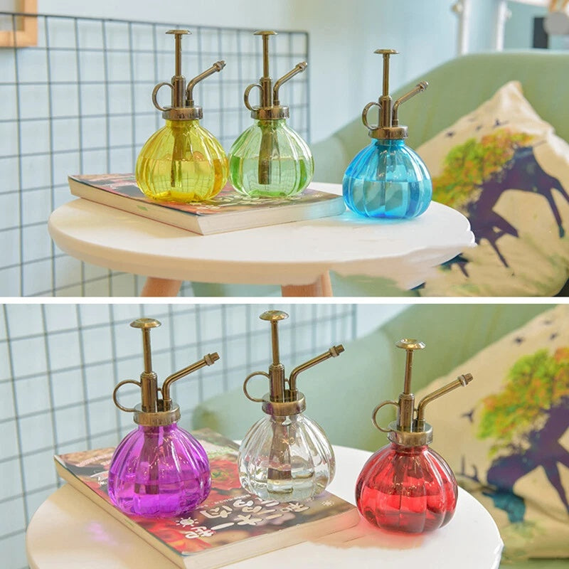 Glass Plant Mister Indoor Watering Can House Water Spray Sprayer Bottle