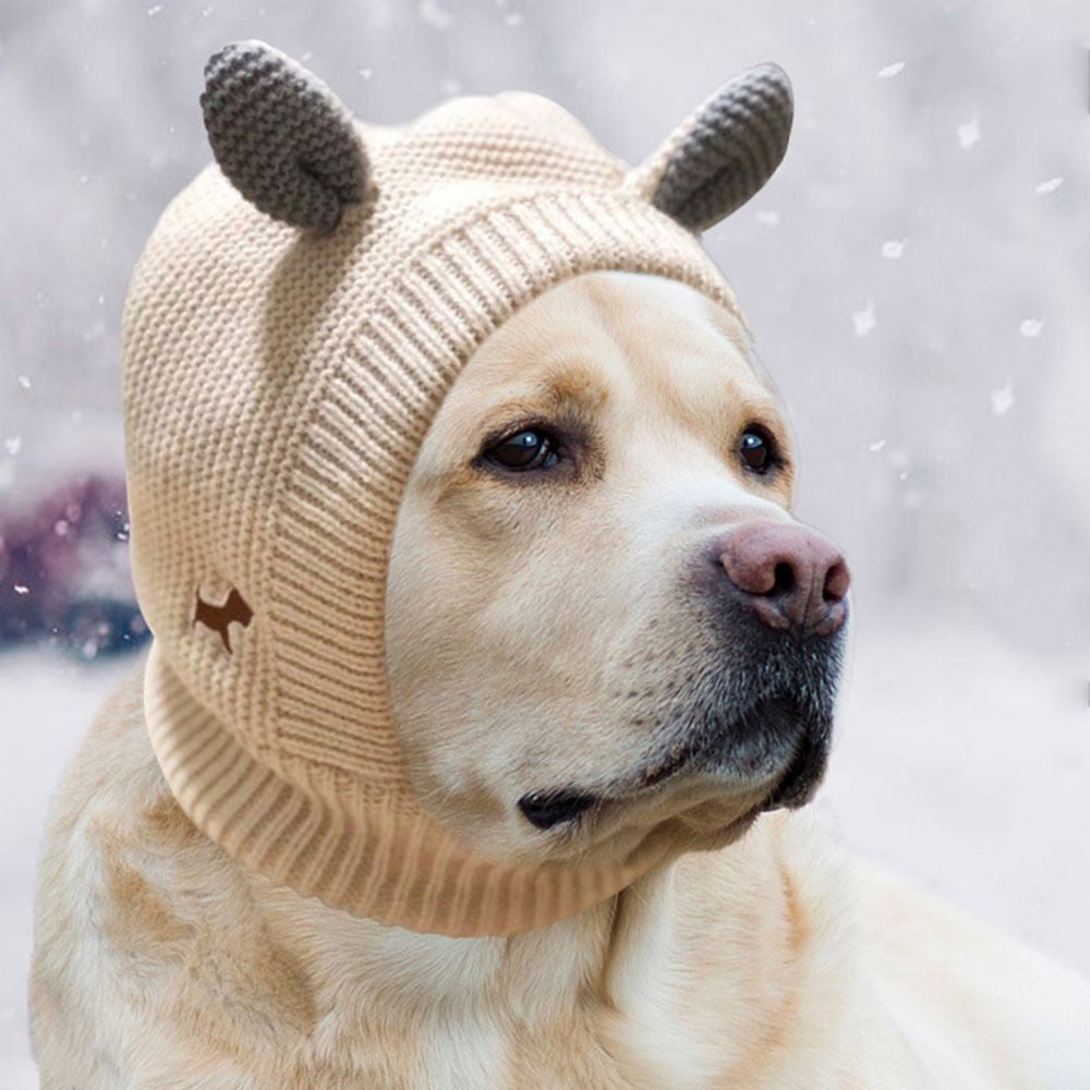 Relief Winter Pet Ears Covers Warm Puppy Cap Warm Earmuffs Dog Ear Muffs