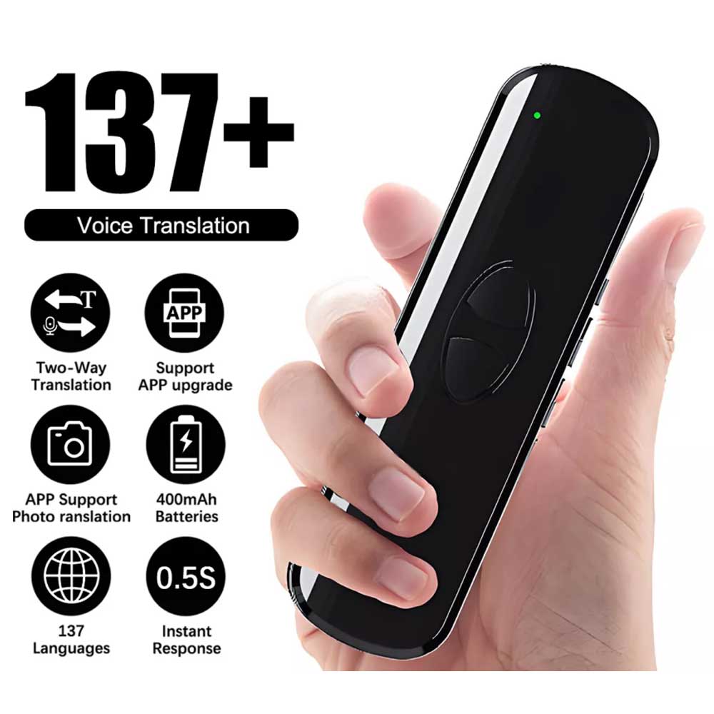 Smart Translator Text Reading Pen 137+ Voice Language Two-Way Translation Device