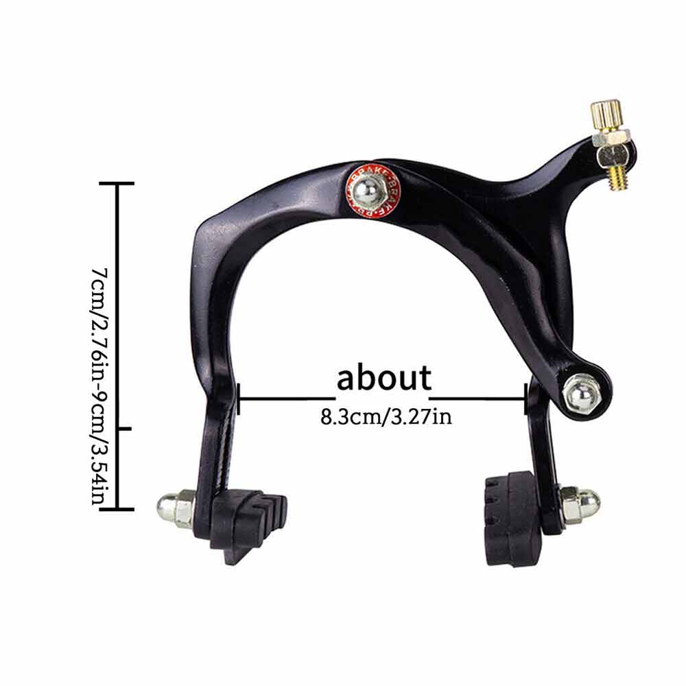 1Pair Bicycle Brakes Long Arm Caliper C Brake Blocks for Vehicle Road Bike