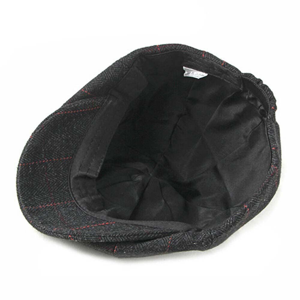 Mens Newsboy Gatsby Cap Ivy Hat Cabbie Golf Driving Flat Duckbill Beret Beanie