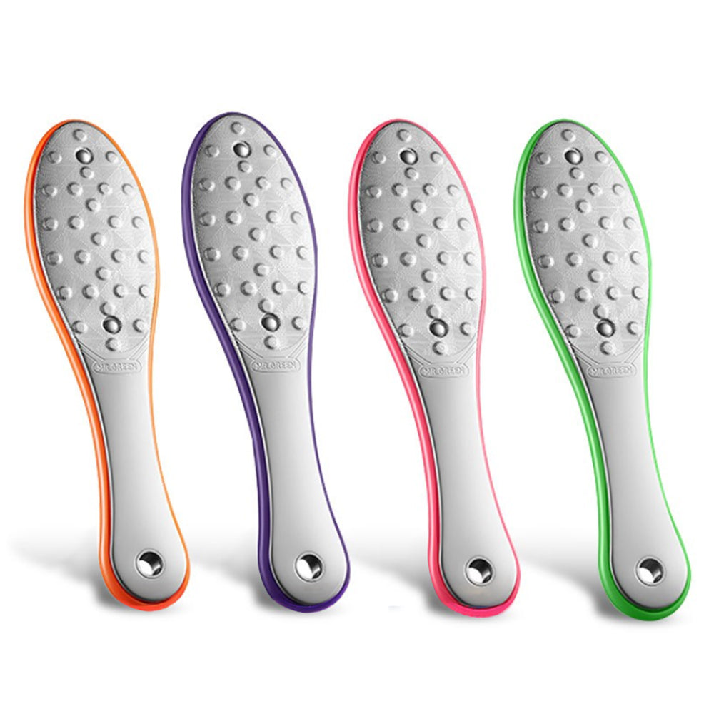 Stainless Steel Pedicure Foot Care Tools Foot File Feet Skin Remover Double Side
