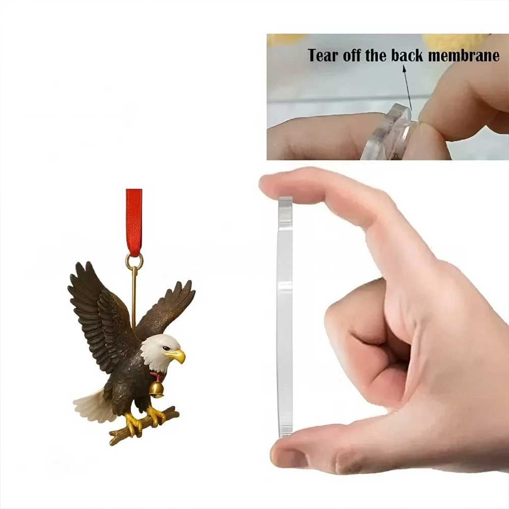 2D Bird Lover's Advent Calendar 2025 – 24 Days of Festive Countdown with Acrylic Bird Ornaments