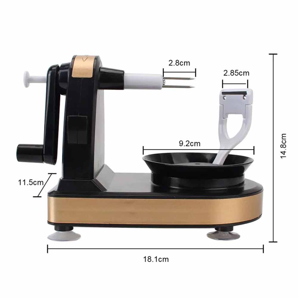 Potato Peeler Apple Peeler Cutter Slicer Fruit Peeling Machine Hand-Cranked Mult