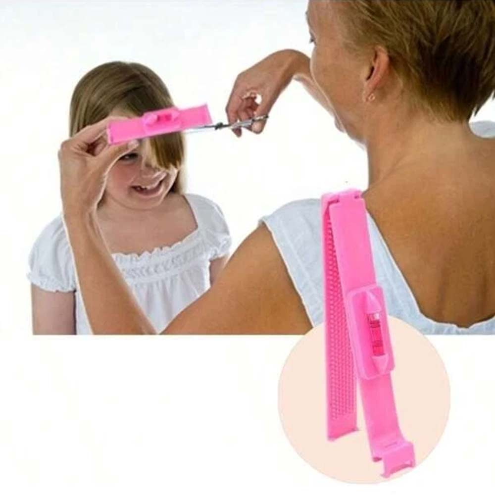 Professional Bang Hair Trim Set – DIY Hair Cutting Clip & Comb Fringe Hairstyle Tool