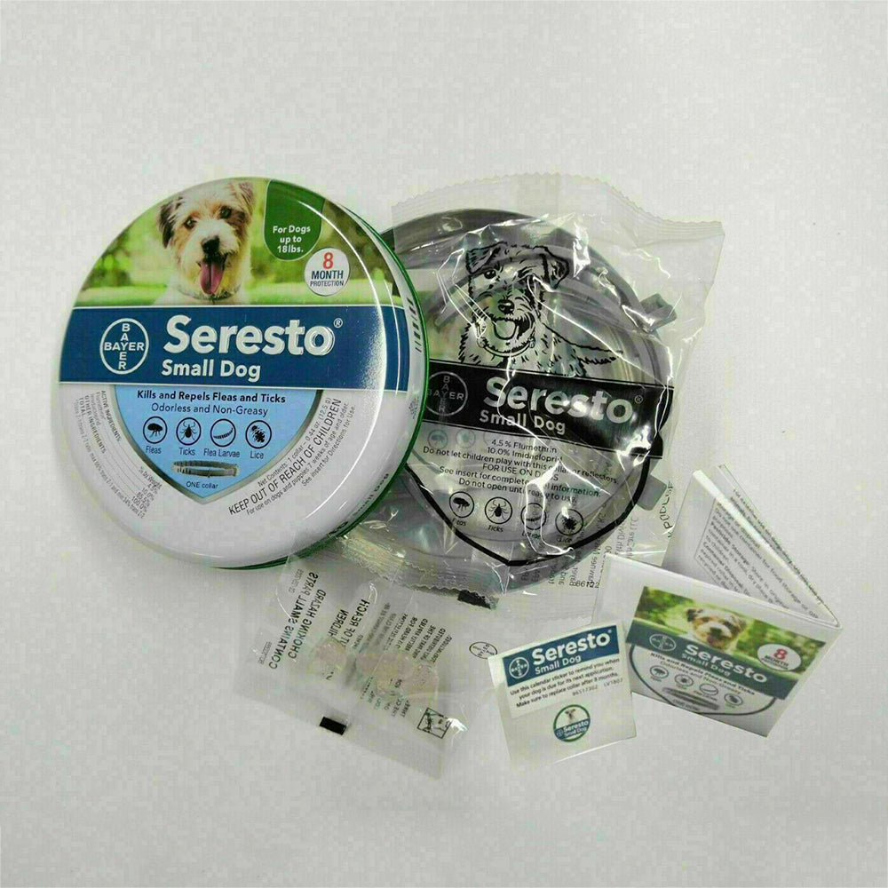 Bayer-Seresto Flea and Tick Collar 7-8Month Protection for Cats Small Large Dogs