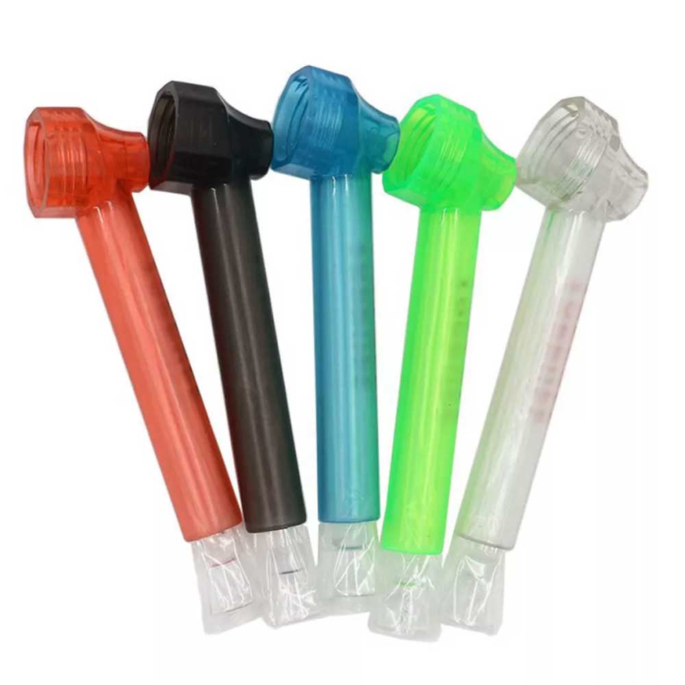 2pcs Portable Pipe Toppuff Bottle Converter Top Puff Reusable crew-On Water Pipe