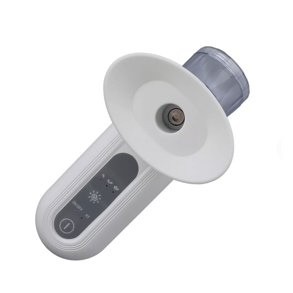 Eye Mist Sprayer White Nano Mist Sprayer Hot Compress Moisturizing Rechargeable