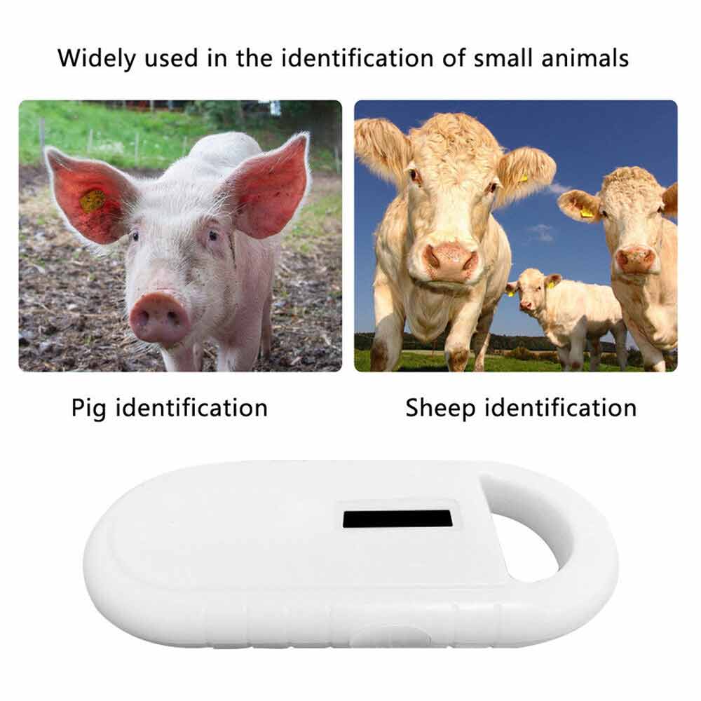 Professional Handheld Pet Microchip Scanner – Digital RFID Reader for Animal ID & Recovery