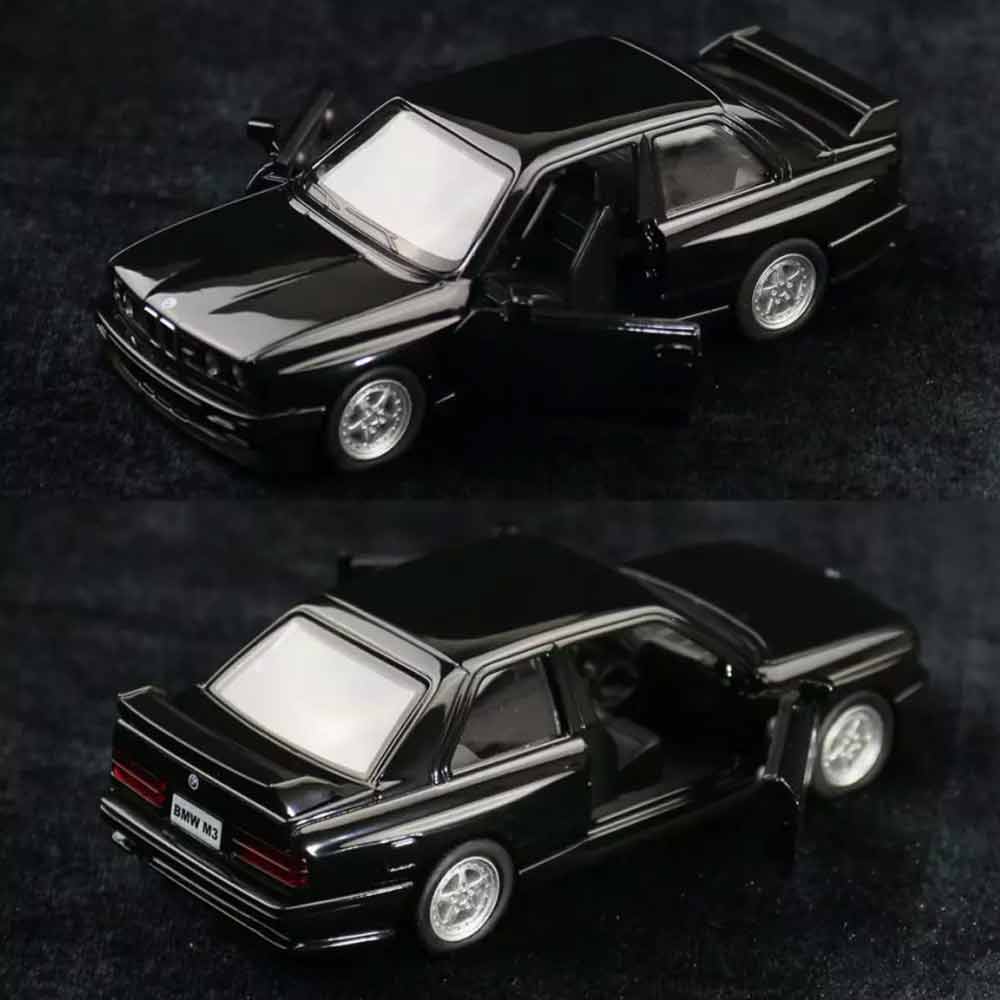1/36 for BMW M3 1987 Alloy Toys Car Model Metal Diecasts Toy Vehicles